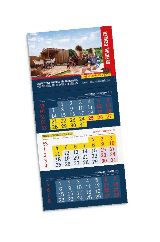 Moyens de contact 2 kalender