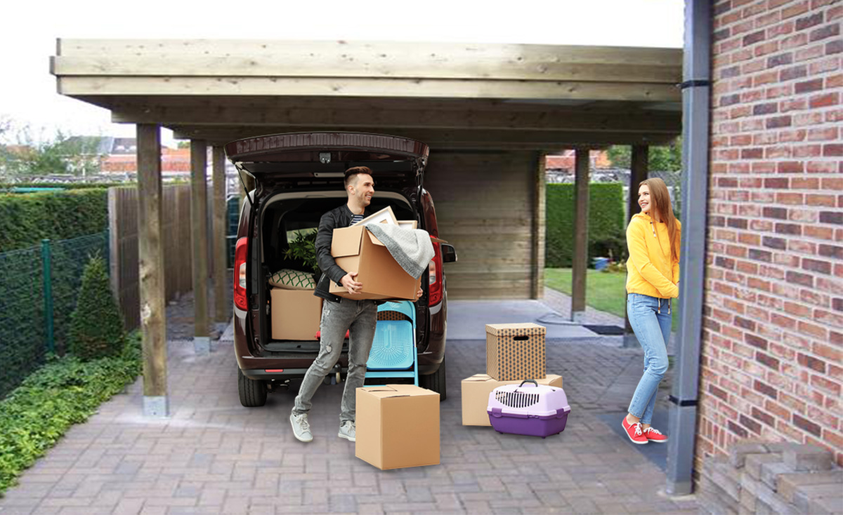 Tuinhuis Carportline intro Christiaens Yvan